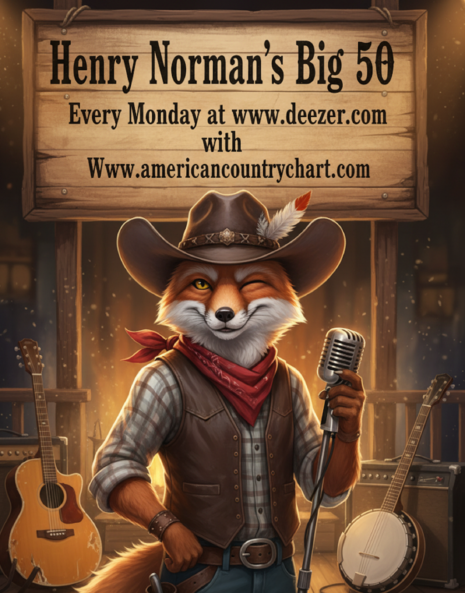 Henry Normans Big 50 Countrycharts Season 3, Episode 68 15th September 2025 episode artwork