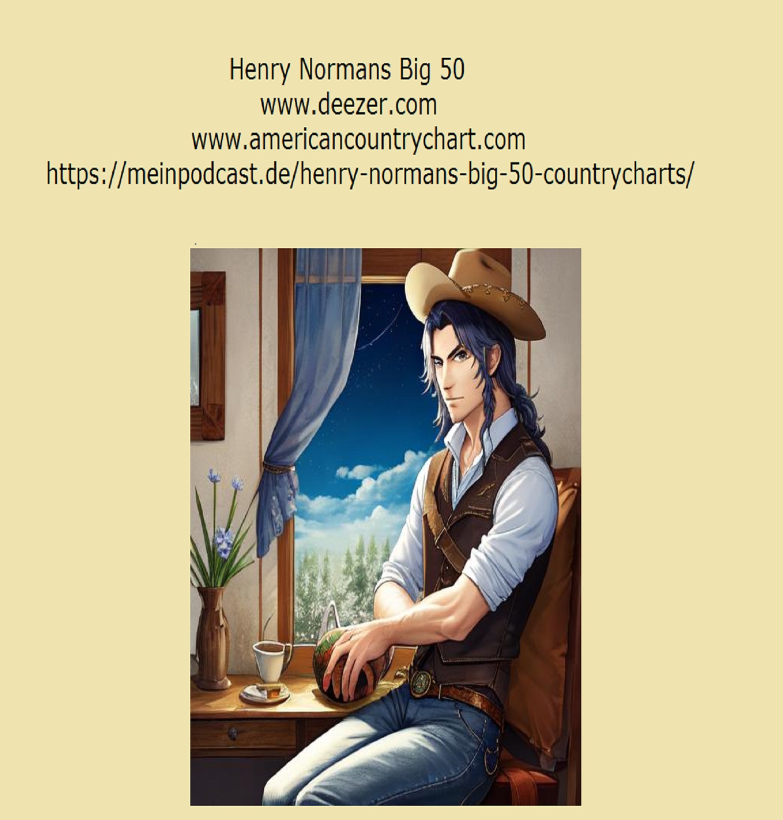 Henry Normans Big 50 Countrycharts Episode 28, October 14th 2024 episode artwork