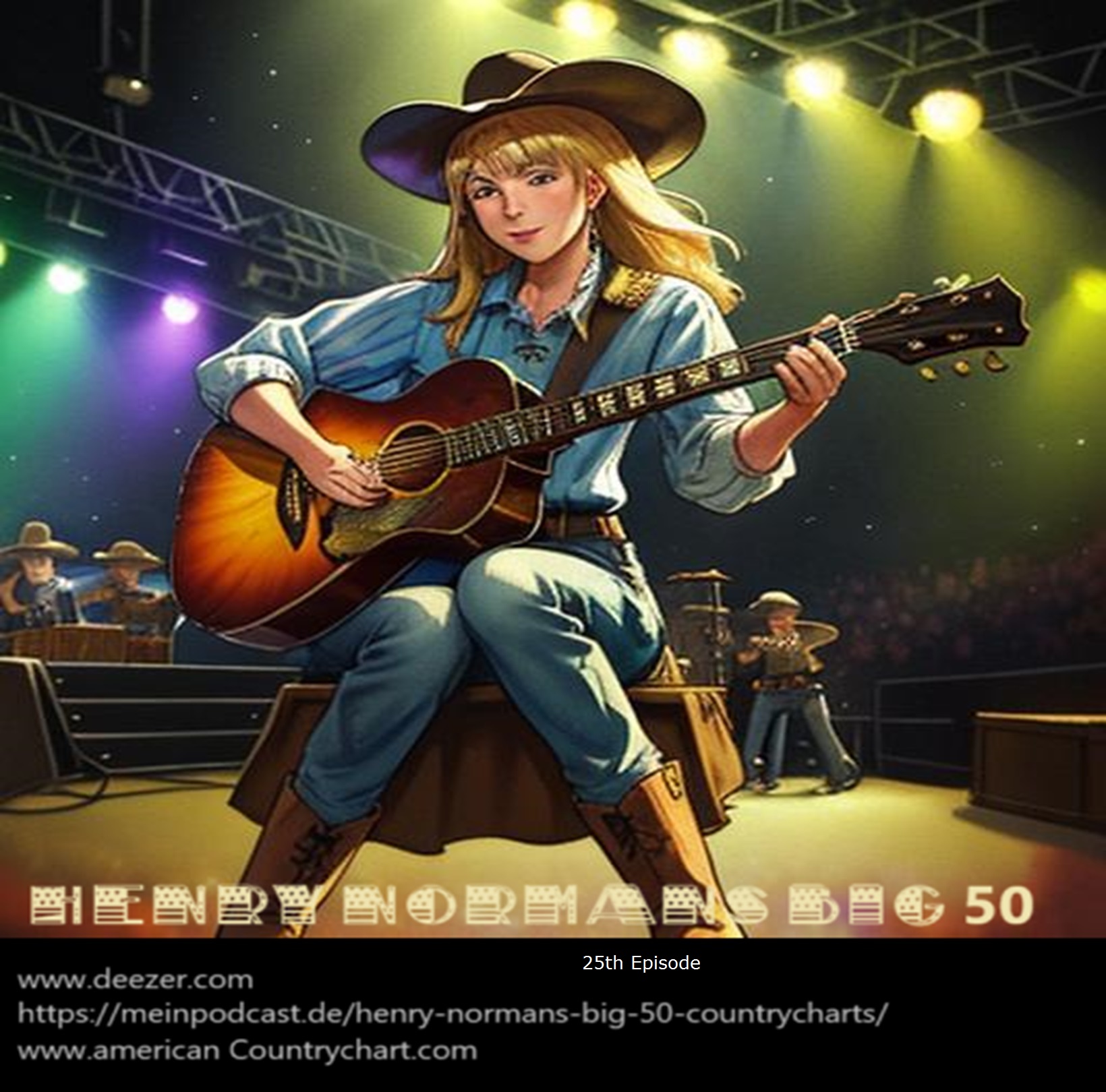 Henry Normans Big 50 Countrycharts Episode 25, September 23th 2024 episode artwork
