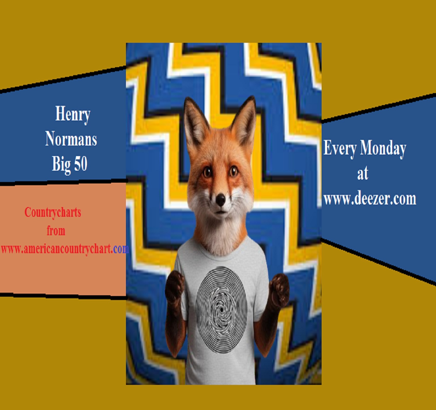Henry Normans Big 50 Countrycharts Season 3, Episode 72 13th October 2025 episode artwork