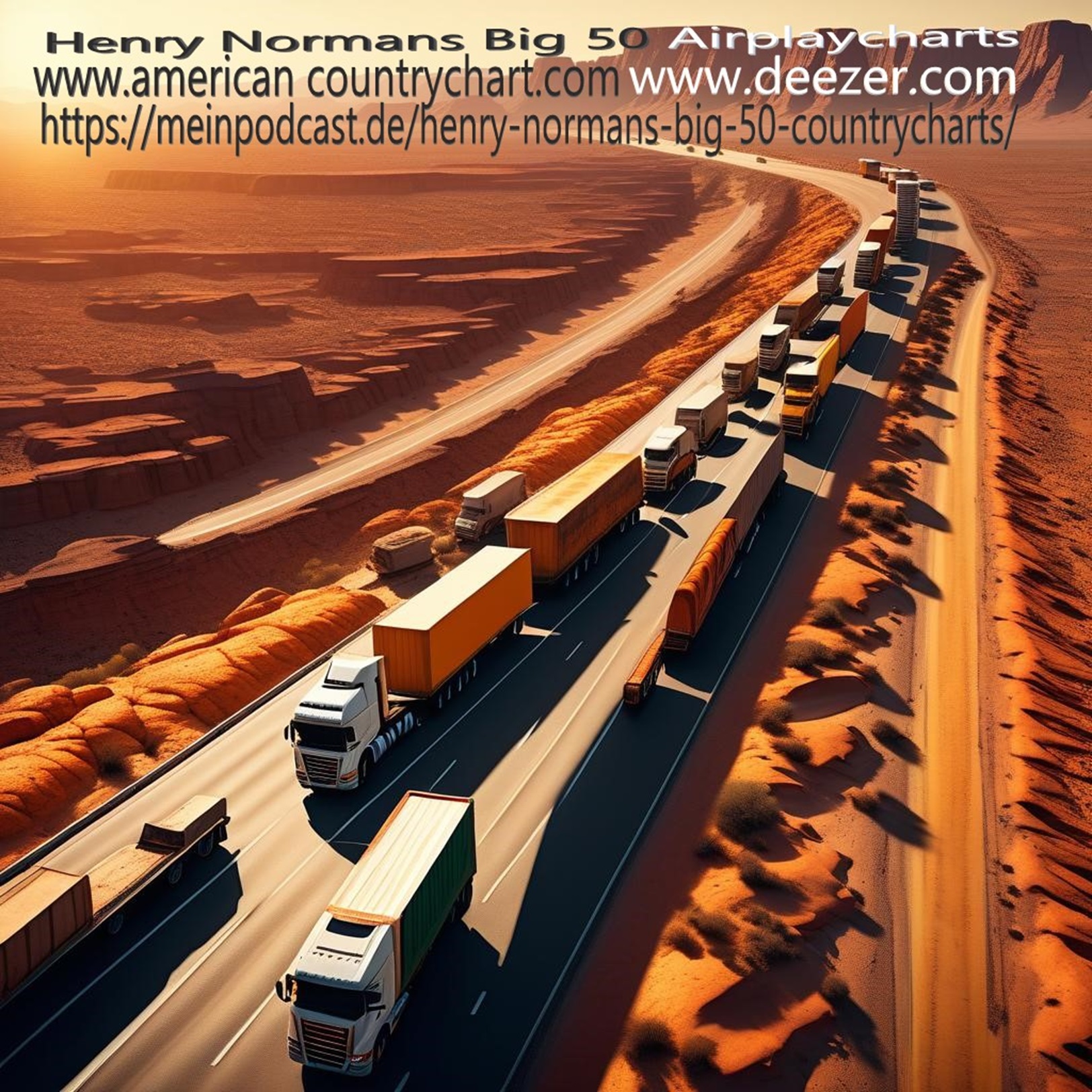 Henry Normans Big 50 Countrycharts Episode 23, September 09th 2024 episode artwork