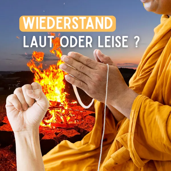 Widerstand leisten: Müssen Sie laut sein oder wirkt leise Stärke mehr?