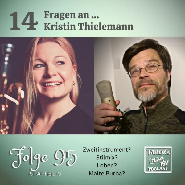 95: 14 Fragen an ... Kristin Thielemann, Trompete+Motivationsspezialistin
