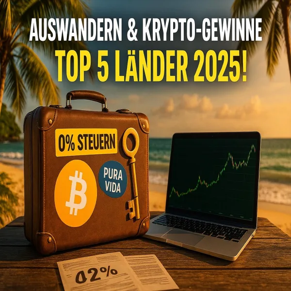 Krypto Steuerfrei Auswandern 2025: Die Top 5 Steuerparadiese für Trader