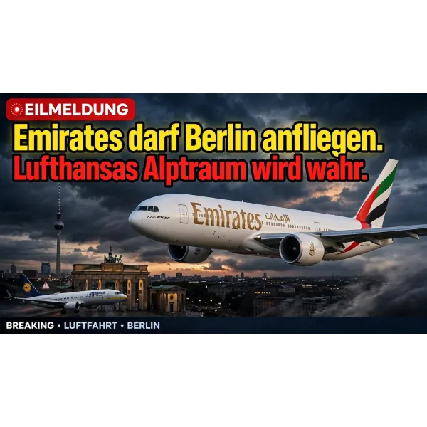 #413 - Eilmeldung: Emirates darf Berlin anfliegen. Lufthansas Alptraum wird wahr.