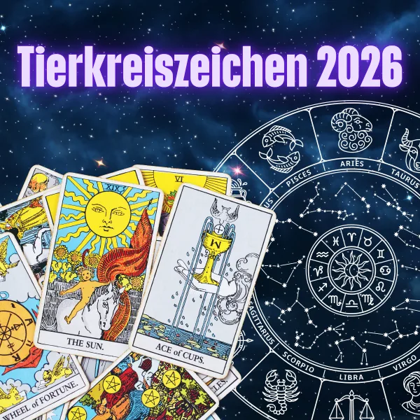 2026 - Was verraten die 12 Tierkreiszeichen? Tierische Botschaften für Ihr Jahr
