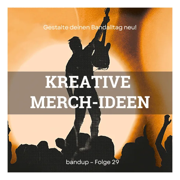 Kreative Merchandise/ Produkt-Ideen für Bands und Musiker*innen