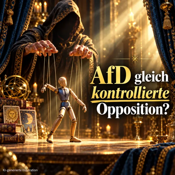 Ist die AfD wirklich nur kontrollierte Opposition? Karten geben Antwort
