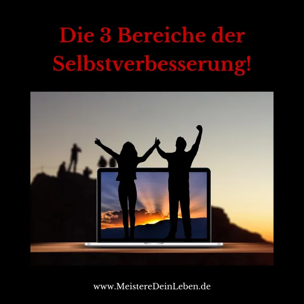Die 3 Bereiche der Selbstverbesserung!
