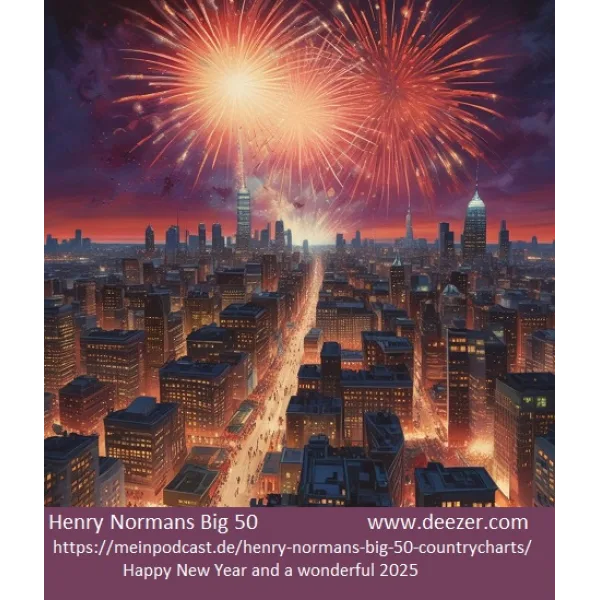 Henry Normans Big 50 Countrycharts 39, Silvesterspezial December, 30th 2024