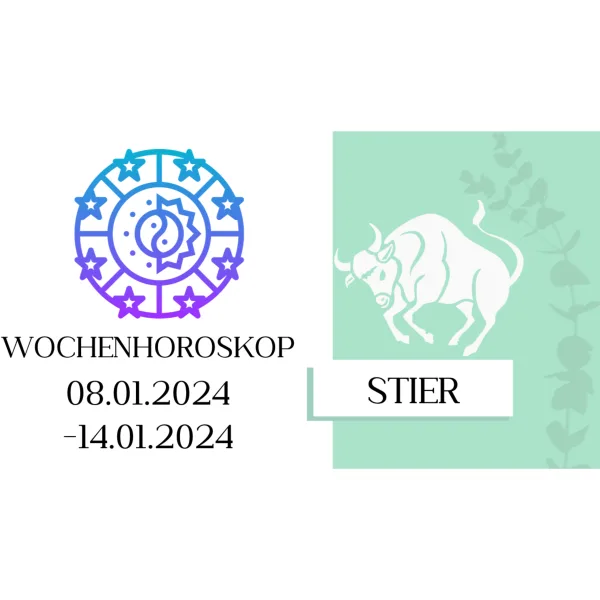 Wochenhoroskop - Stier | 01.01.-07.01.24 | KW 01/2024