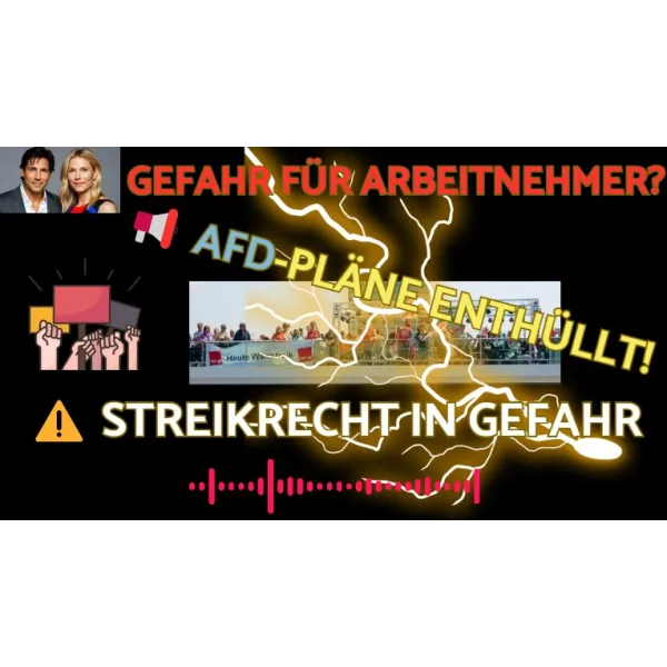 🆘SO arbeitnehmerFEINDLICH ist die AFD wirklich - Unternehmen profitieren