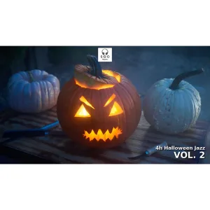 Halloween Jazz 🎃 4 Hours Dark Cozy Jazz for Autumn Nights | Vol. 2