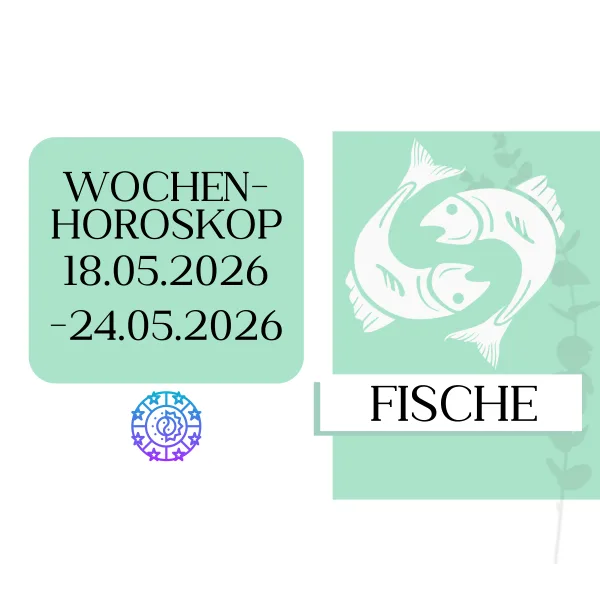 ♓ Wochenhoroskop - Fische | 18.05.-24.05.26 | KW 21/2026
