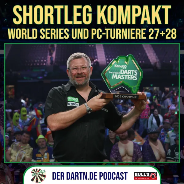 Shortleg Kompakt - Players Championship 27 & 28 + Australian Darts Masters - 27.08.2026