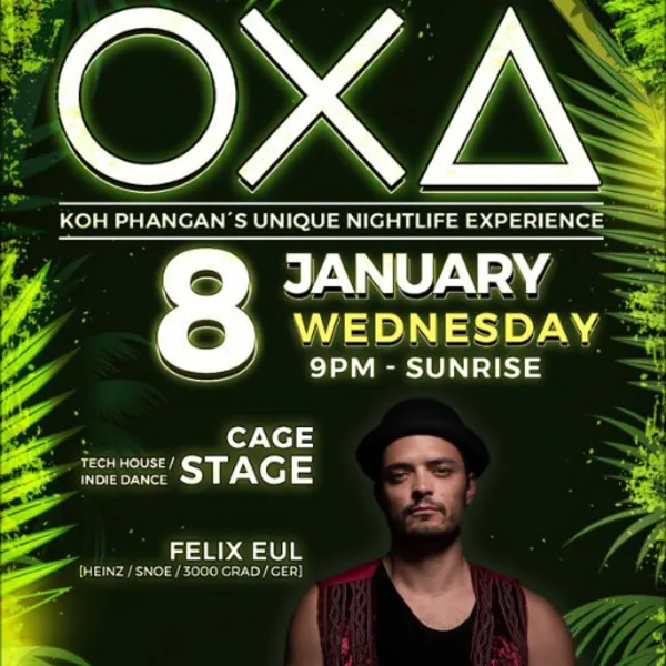 Felix Eul - Jeden Tag ein Set Showcase, OXA Koh Phangan, Thailand 08.01.2025