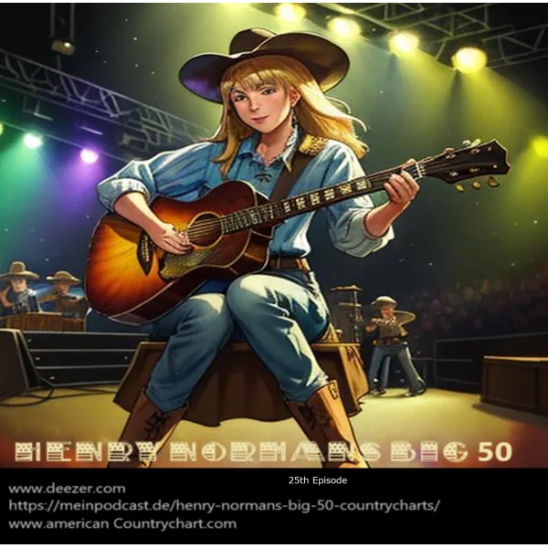 Henry Normans Big 50 Countrycharts Episode 25, September 23th 2024