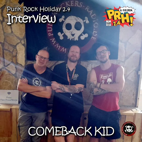 Interview @ Punk Rock Holiday 2.4 - Comeback Kid