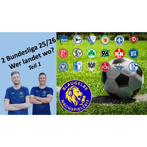 Die zweite Bundesliga, wer schafft´s und wer nicht? Teil 1