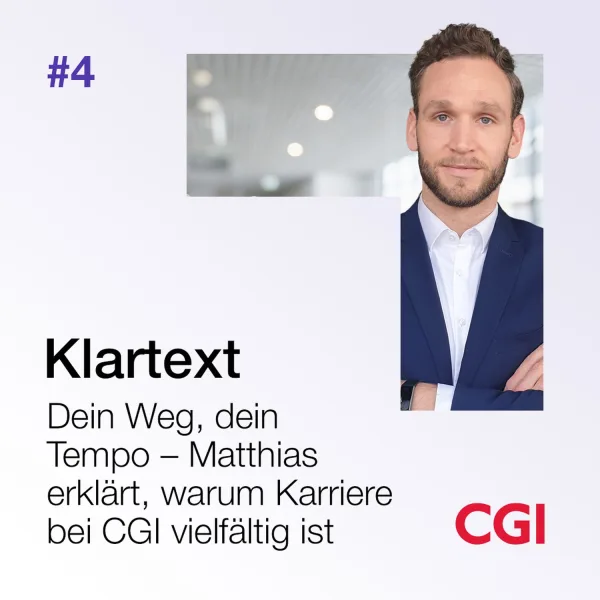 Folge 4: Dein Weg, dein Tempo – Matthias erklärt, warum Karriere bei CGI vielfältig ist