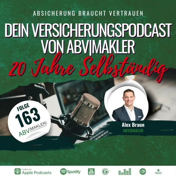 Absicherung Braucht Vertrauen - Dein Versicherungspodcast von ABV|MAKLER" ist zurück 🎉