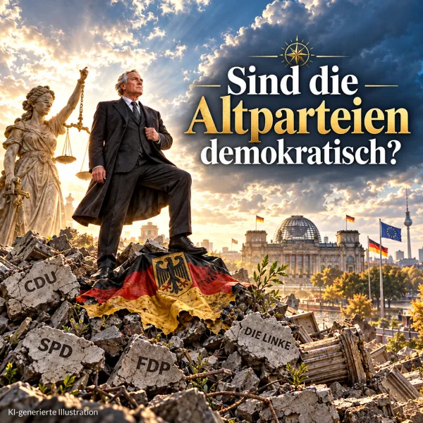 Sind die Altparteien wirklich demokratisch? Ein ruhiger Blick auf unsere Demokratie