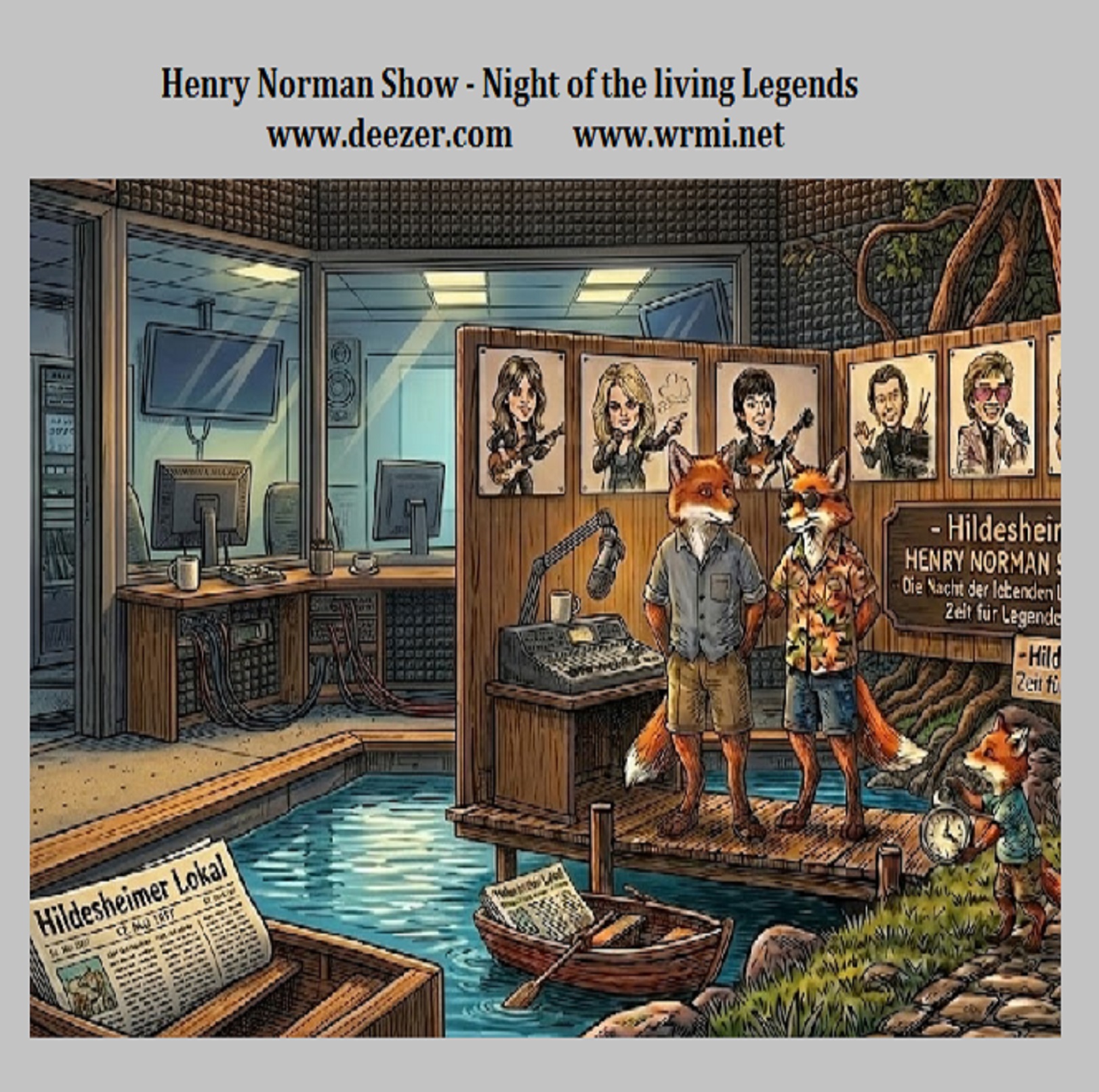 Henry Norman Show 39 The Night of the Legends episode artwork